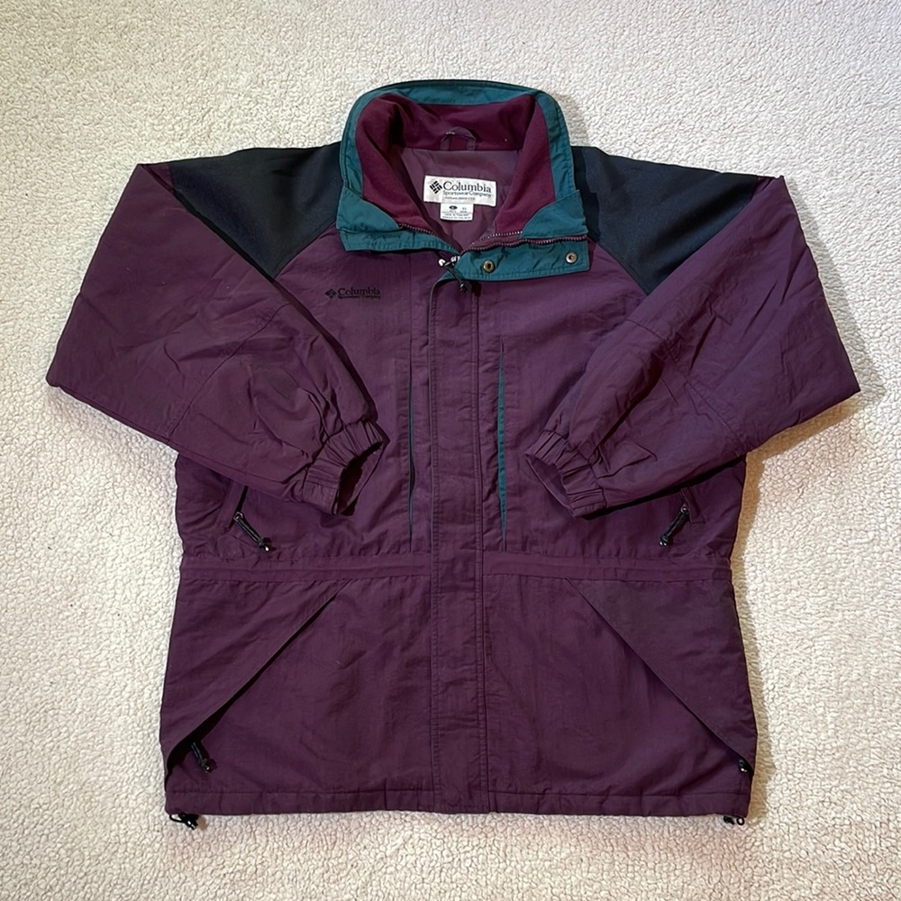 Vintage Columbia Granite Peak 4 Pocket Cut & Sew Winter Coat